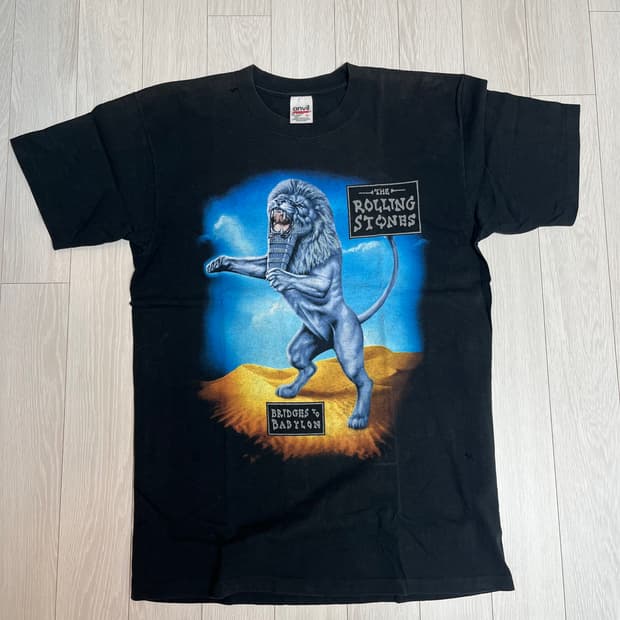 빈티지 롤링스톤즈 티셔츠