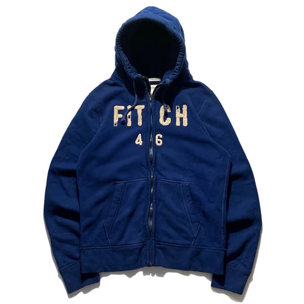 아베크롬비 후드 누빔 집업