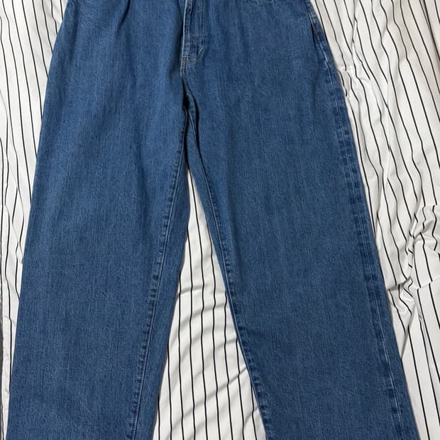 [L] 카키스 릴렉스드 진 미드블루