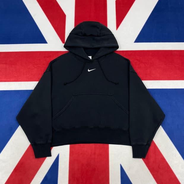 나이키 센터로고 오버핏후드티 M 