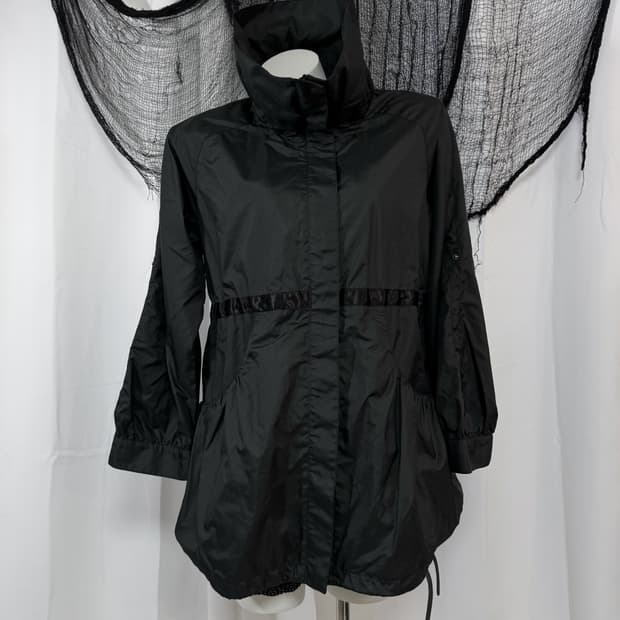 high neck coat jacket