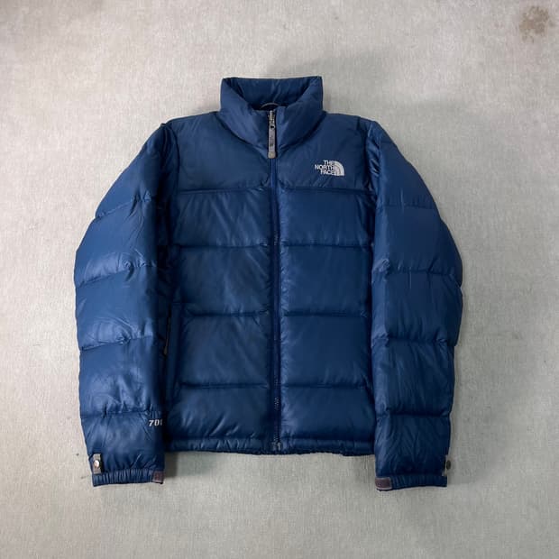 W90 노스페이스 1996 눕시700 블루 패딩