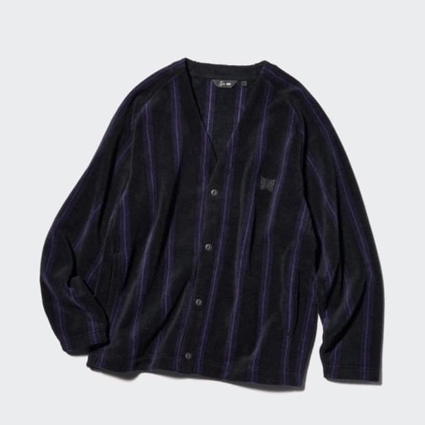 [새상품] 유니클로 니들스 후리스 가디건 프린트 3XL