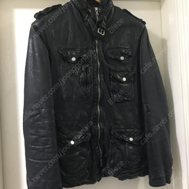 닐바렛 / 버팔로 가죽 패딩 자켓 / XS (95~100)