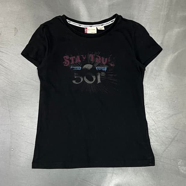  리바이스 프린팅 반팔티 y16058