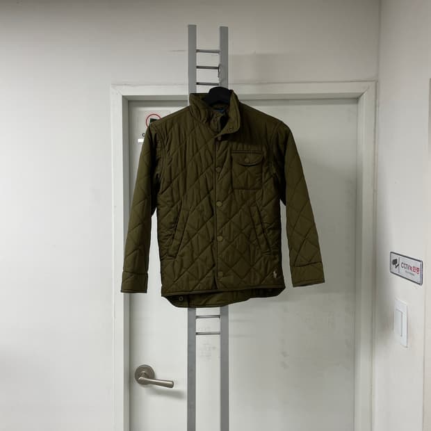 폴로 랄프로렌 카키 퀄팅 자켓 S8(W)