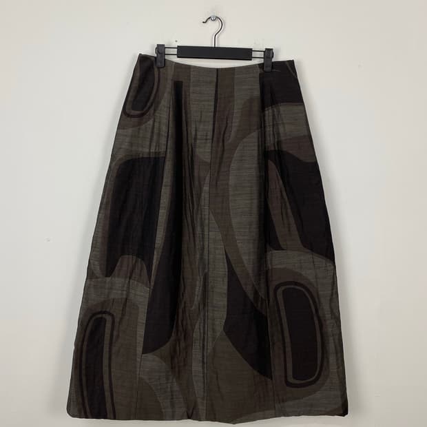 Kenzo 겐조 울 롱 스커트 치마 42 <599>