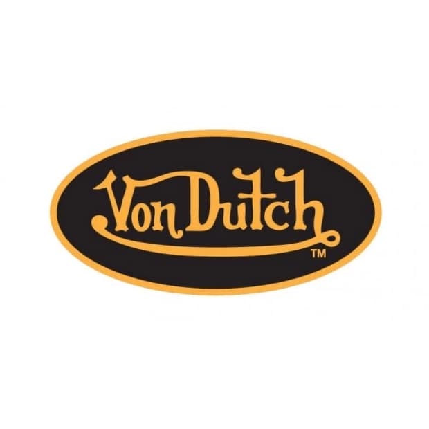 [VON DUTCH] Y2K 머스타드 렘 스킨 레더 자켓