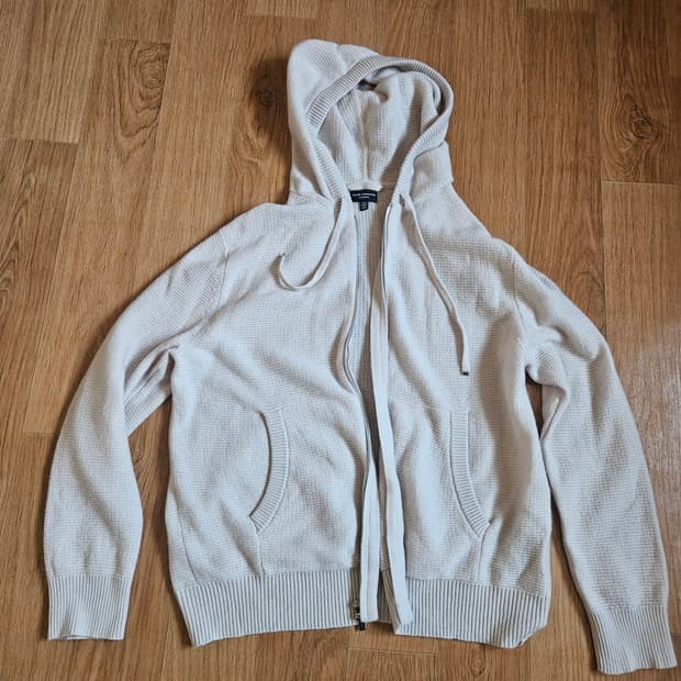 클럽모나코 캐시미어 후드니트자켓