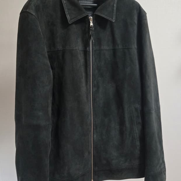 마에스트로 램스킨 스웨이드 자켓