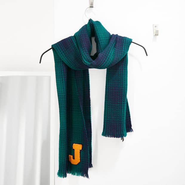 Jil Sander by Raf Simons Check Scarf