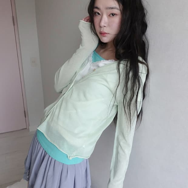 [데일리쥬] 매튜 여름 린넨 긴소매 가디건