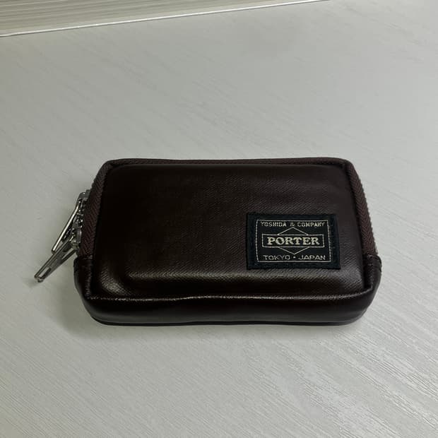 포터 프리스타일 멀티 코인 케이스 브라운