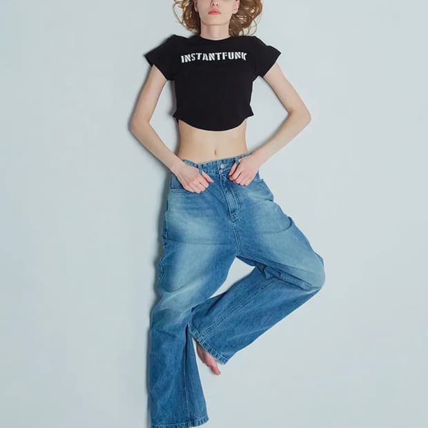 인스턴트 펑크 펄 로고 티셔츠