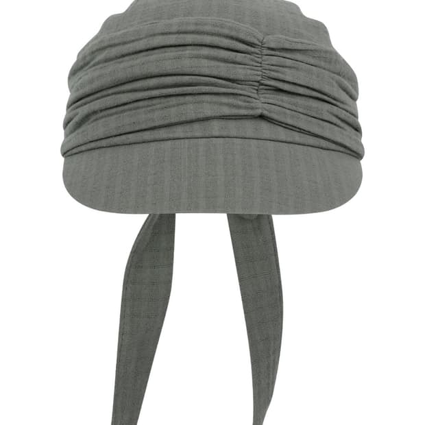 코이세이오 낫 셔링 캡 그레이 knot shirring cap grey