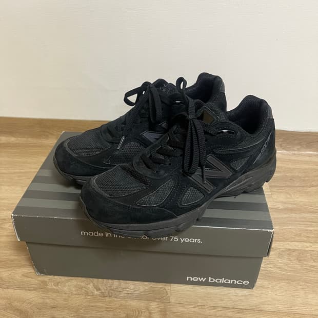 [270]뉴발란스 990v4 트리플 블랙
