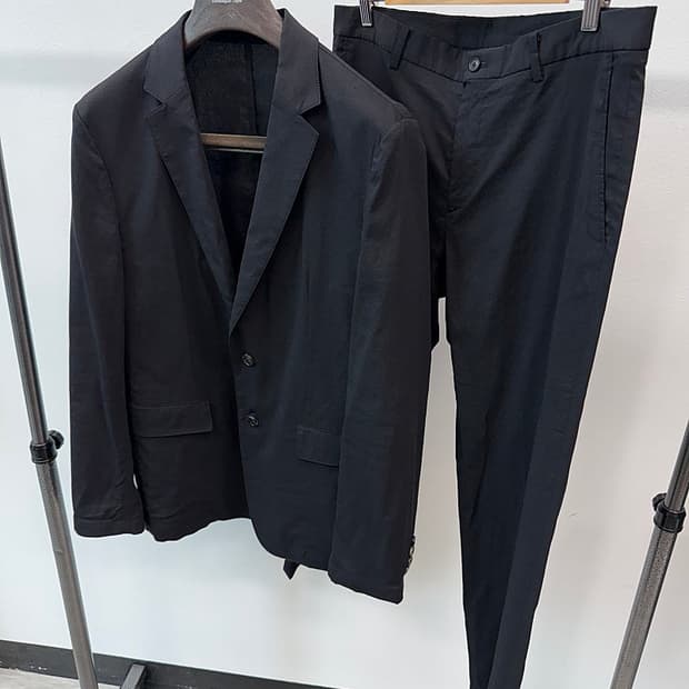 105,33) DKNY 린넨 스판 셋업슈트 