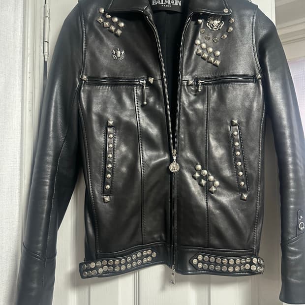 발망 11ss 시드비셔스 레더자켓 