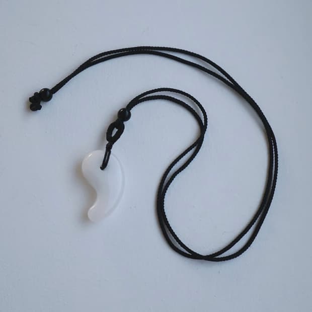 펑크 원석 목걸이