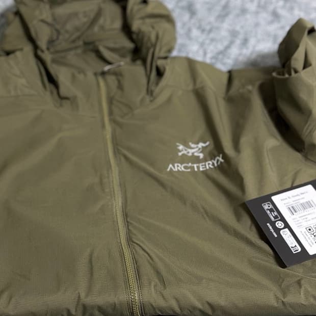 실착3회) 아크테릭스 아톰 SL 후디 타츠