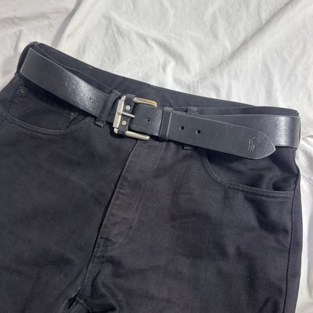 폴로랄프로렌 이탈리안 레더 벨트