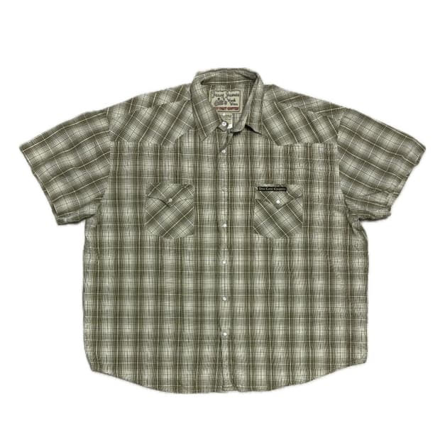 웨스트 코스트 차퍼스 웨스턴 체크 셔츠 골드