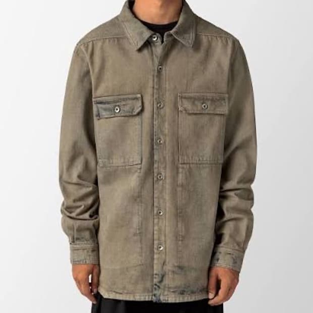 릭오웬스 다크쉐도우 셔츠자켓 L