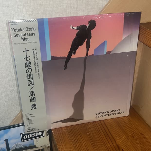 ozaki yutaka 1st “seventeen’s map” lp