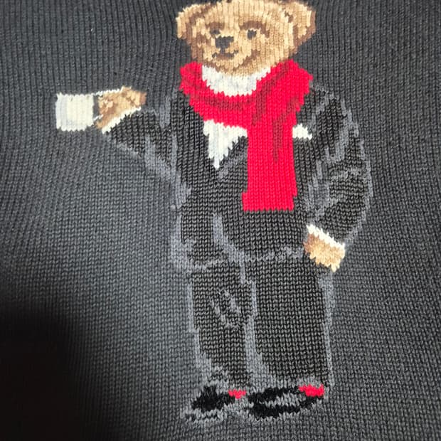 폴로랄프로렌 베어니트 검정 XL 105