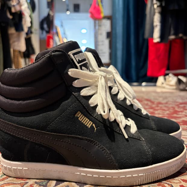 푸마 스웨이드 클래식 웨지 스니커즈