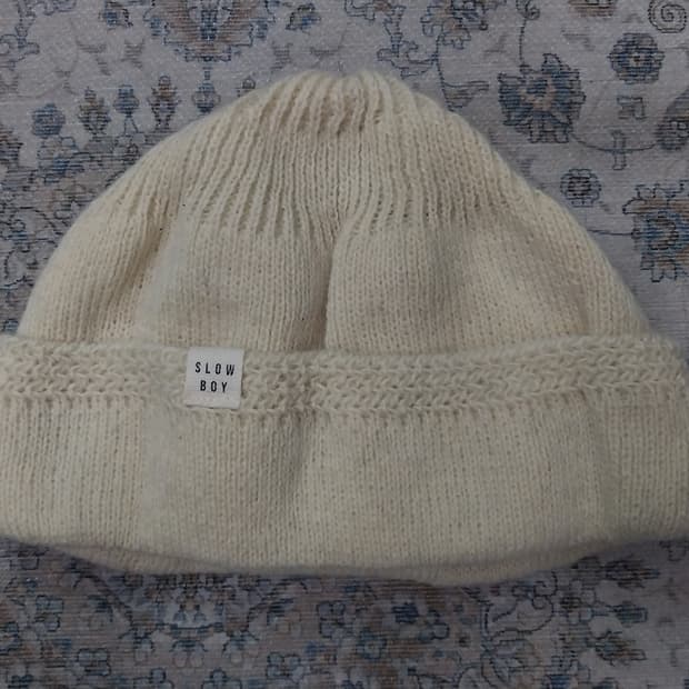라모랭 SLOW BOY 아이보리 비니 2사이즈