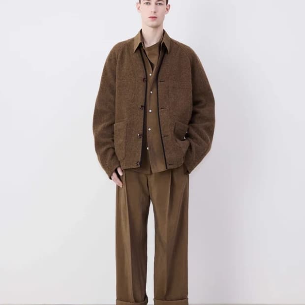 [44] 르메르 24fw 라이너자켓 브라운