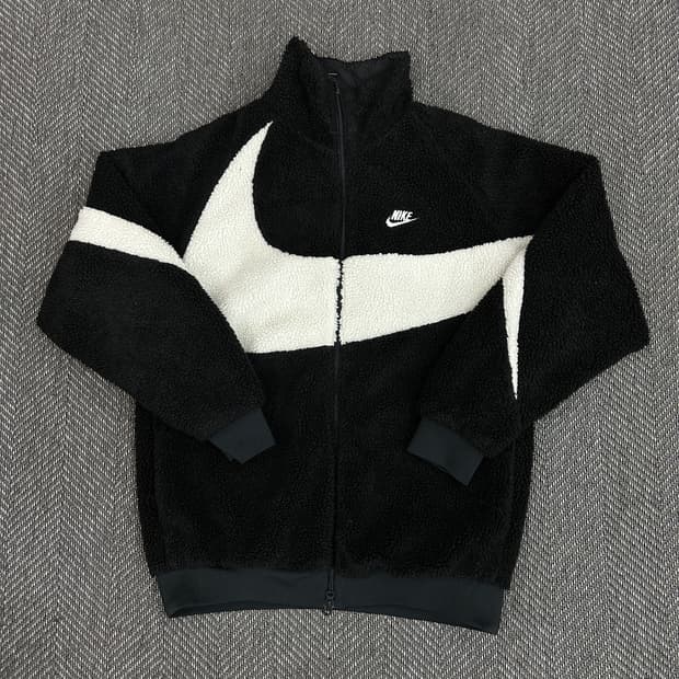 나이키 리버시블 뽀글이 자켓