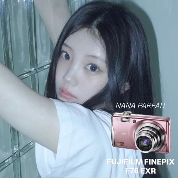 후지필름 파인픽스 f70 exr  빈티지디카 아일릿 원희 카메라