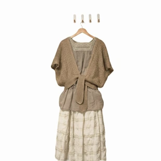 에스닉 코튼 레이어드  set