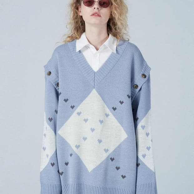 와이케이 울 니트 / 남성 니트/ 여성 니트 