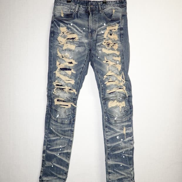 smoke rise - Heavy Repair Jeans32