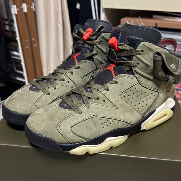 조던6 스캇 올리브