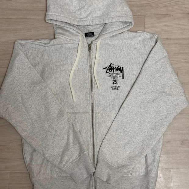 스투시 월드투어 후드집업