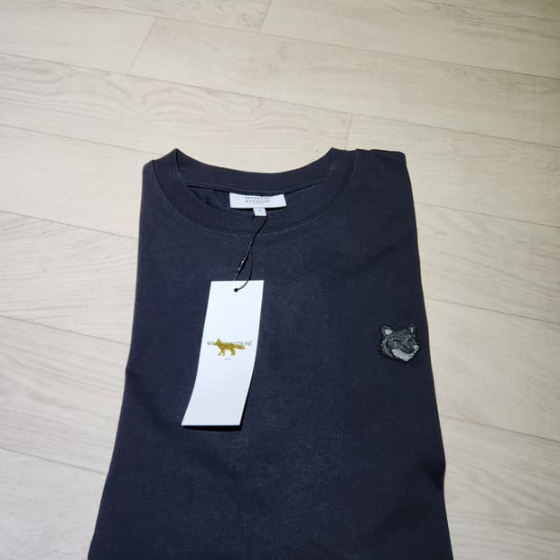 병행수입)메종키츠네 긴팔쭉티 블랙m