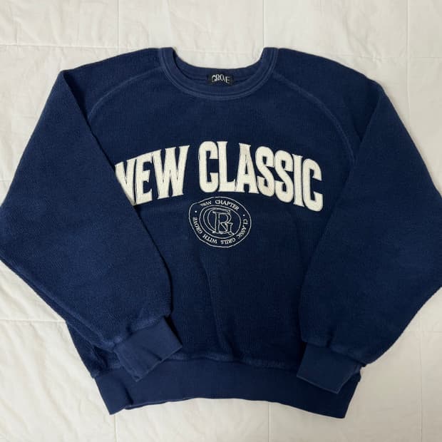 그로브 스웻셔츠 네이비