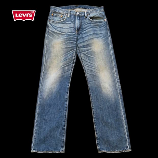 33인치 리바이스 502 워싱청바지 