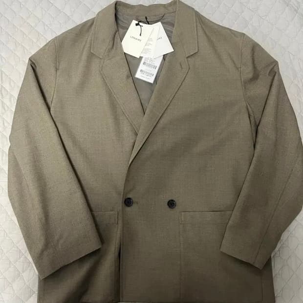르메르 워크웨어 블레이저 자켓 베이지그레이 52