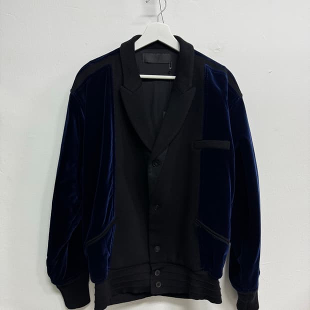 하이더아커만 믹스드 봄버 밸뱃 자켓 48