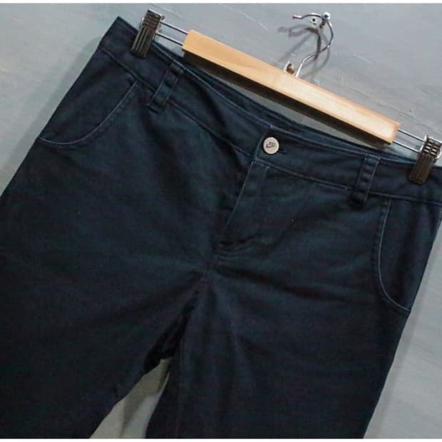 나이키 사이드 지퍼 스트레치 코튼 팬츠 M