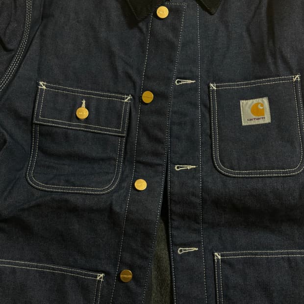 칼하트 데님 자켓 