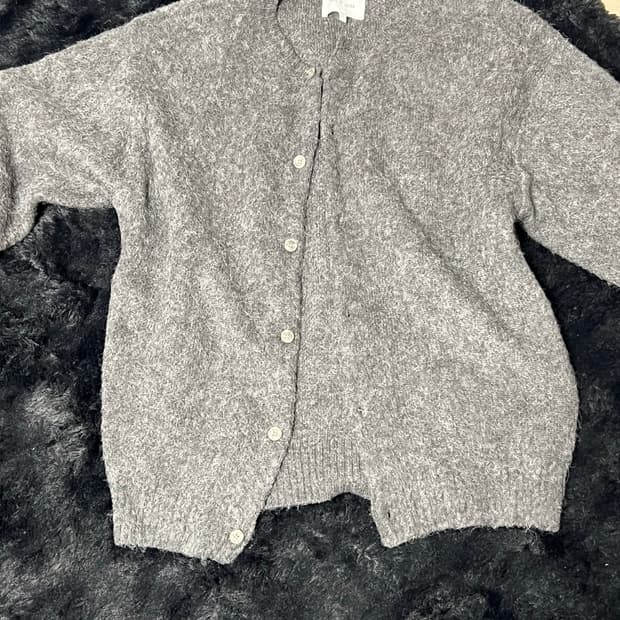 아트이프액츠 모헤어 라운드넥 가디건 (L)