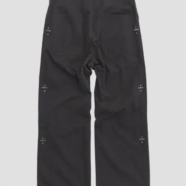 [2] 폴리테루 1011 고시마 팬츠 리벳 플라워 딥차콜