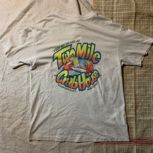 90‘s hanes 싱글 스티치 티셔츠