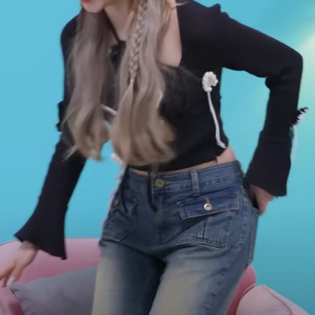 애즈온 yuta jeans 유타 팬츠 M사이즈